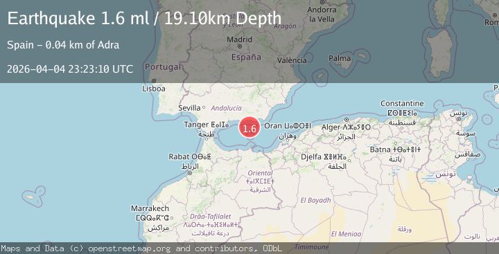 Map of STRAIT OF GIBRALTAR