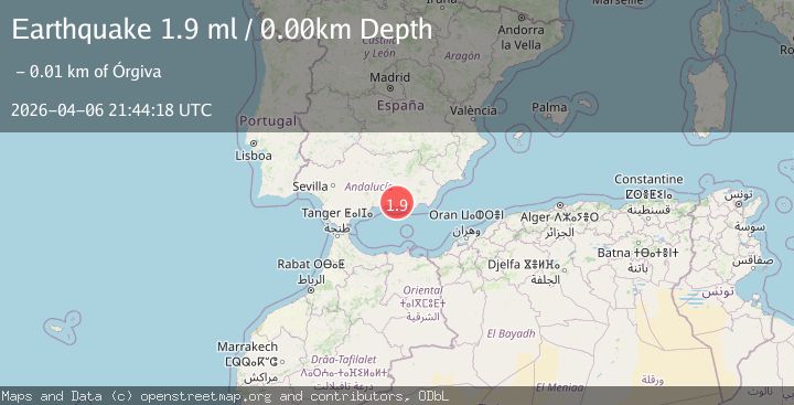 Map of STRAIT OF GIBRALTAR