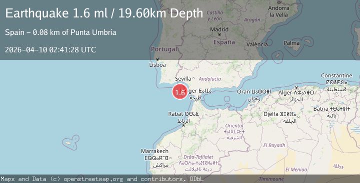 Map of STRAIT OF GIBRALTAR
