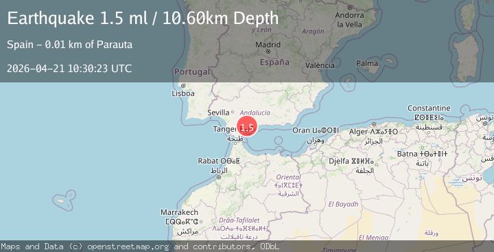 Map of STRAIT OF GIBRALTAR
