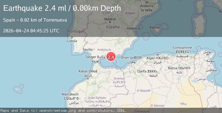 Map of STRAIT OF GIBRALTAR
