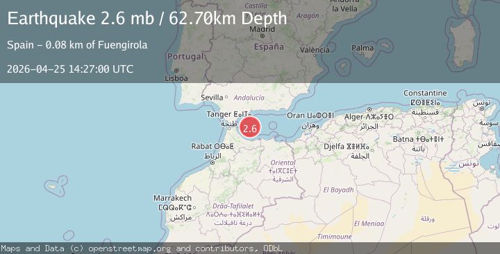 Map of STRAIT OF GIBRALTAR