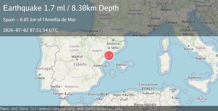 Map of SPAIN