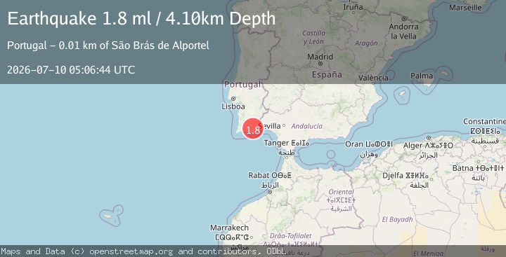 Map of PORTUGAL