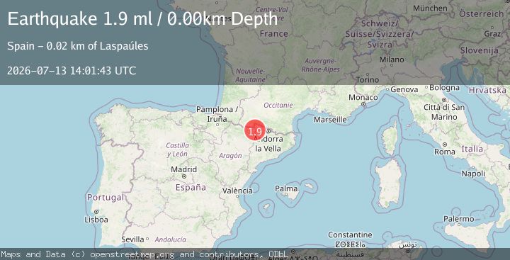 Map of PYRENEES