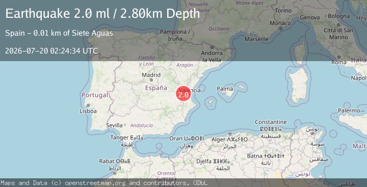 Map of SPAIN