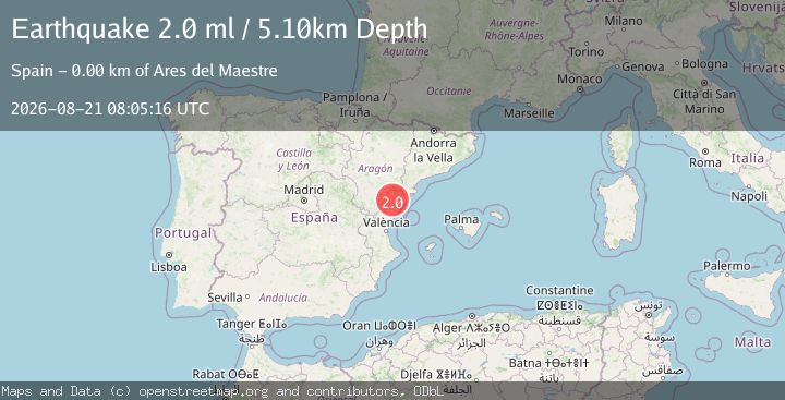 Map of SPAIN