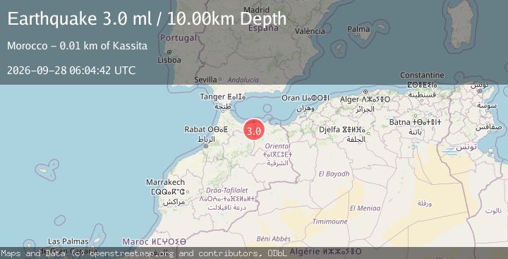 Map of MOROCCO