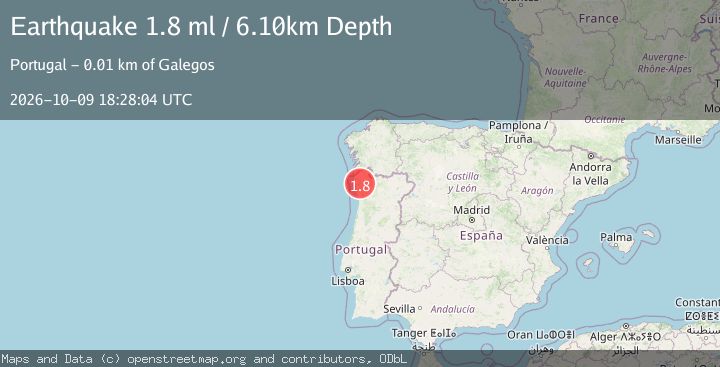Map of PORTUGAL