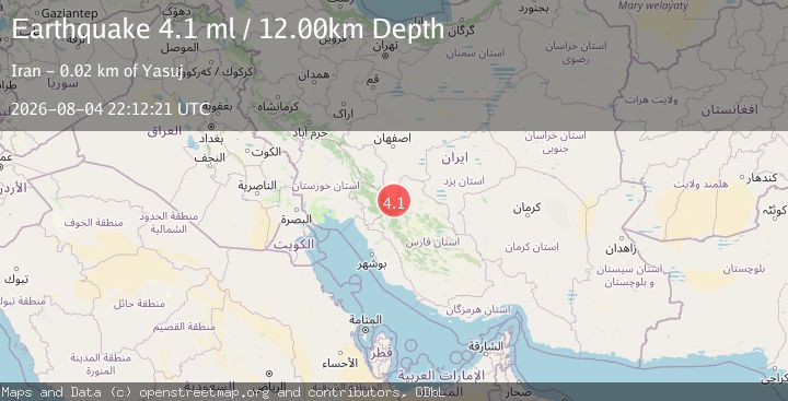 Map of SOUTHERN IRAN