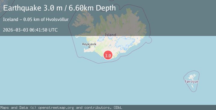 Map of ICELAND