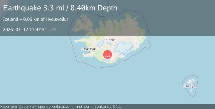 Map of ICELAND