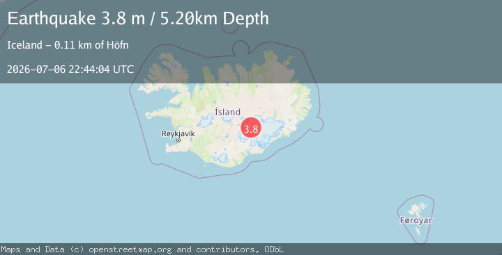 Map of ICELAND