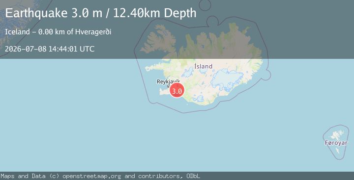 Map of ICELAND