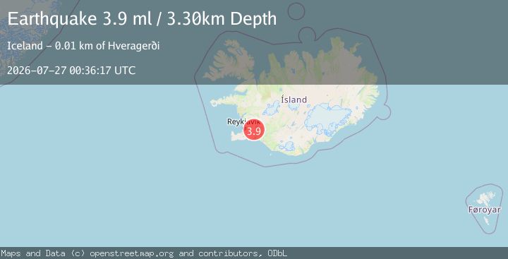 Map of ICELAND