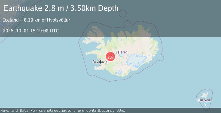 Map of ICELAND