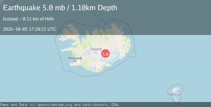 Map of ICELAND