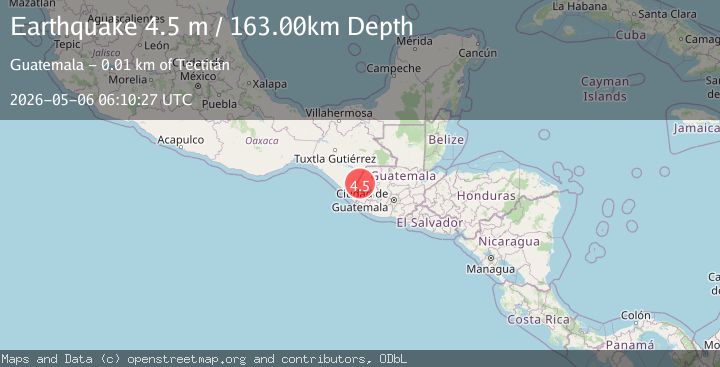 Map of GUATEMALA