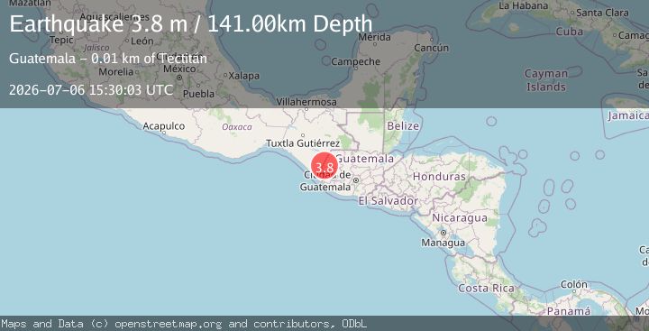 Map of GUATEMALA