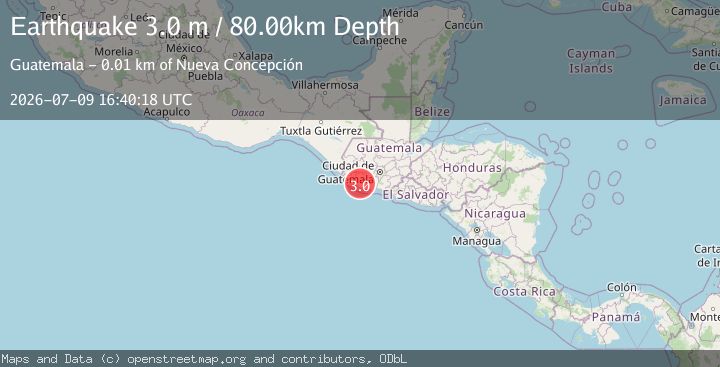 Map of GUATEMALA