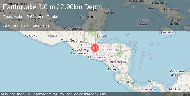 Map of GUATEMALA