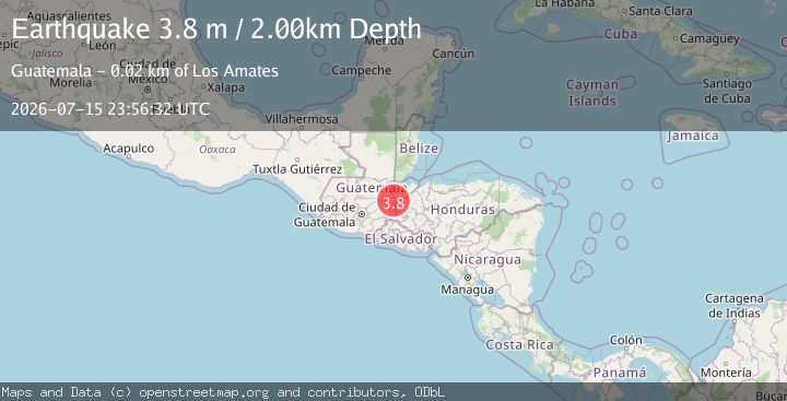 Map of GUATEMALA