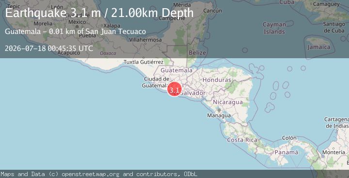 Map of GUATEMALA