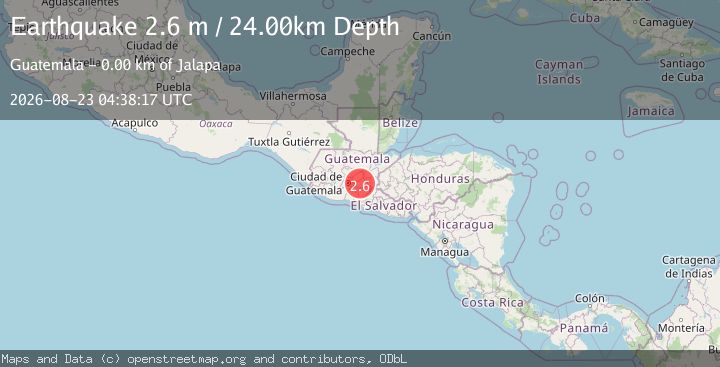 Map of GUATEMALA