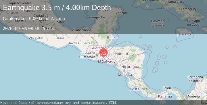Map of GUATEMALA