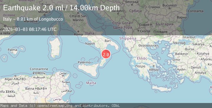 Map of SOUTHERN ITALY
