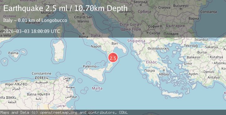 Map of SOUTHERN ITALY