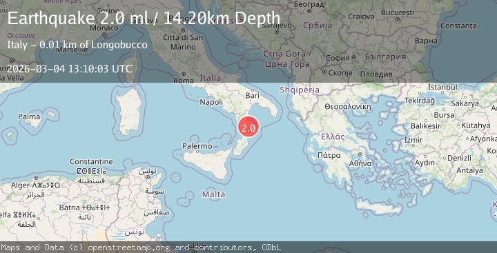 Map of SOUTHERN ITALY