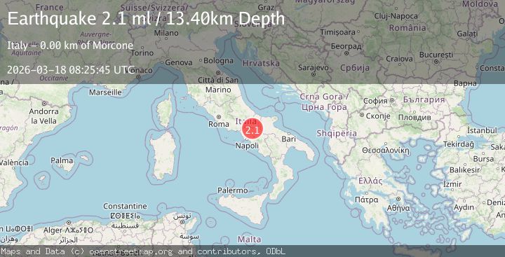 Map of SOUTHERN ITALY