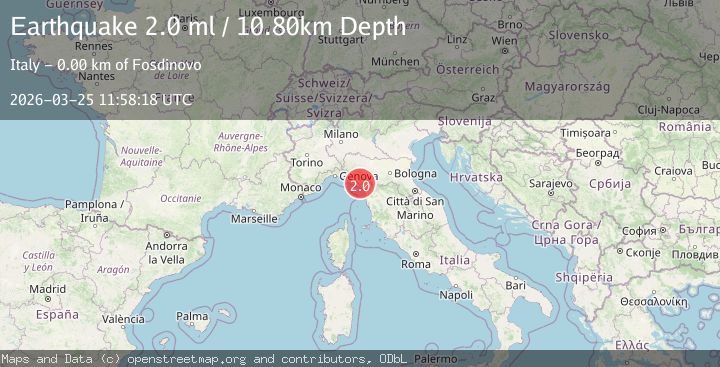 Map of NORTHERN ITALY