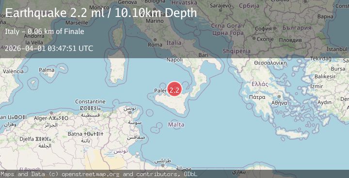 Map of SICILY, ITALY