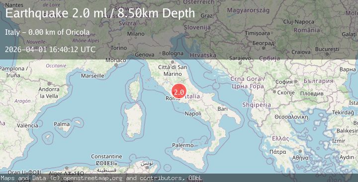Map of CENTRAL ITALY