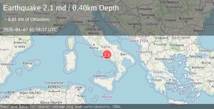 Map of SOUTHERN ITALY