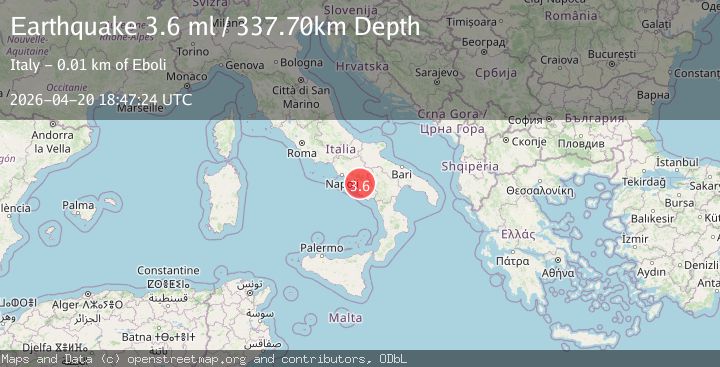 Map of SOUTHERN ITALY