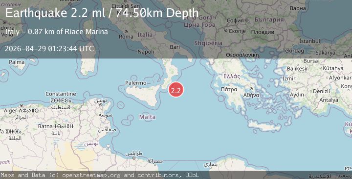Map of IONIAN SEA