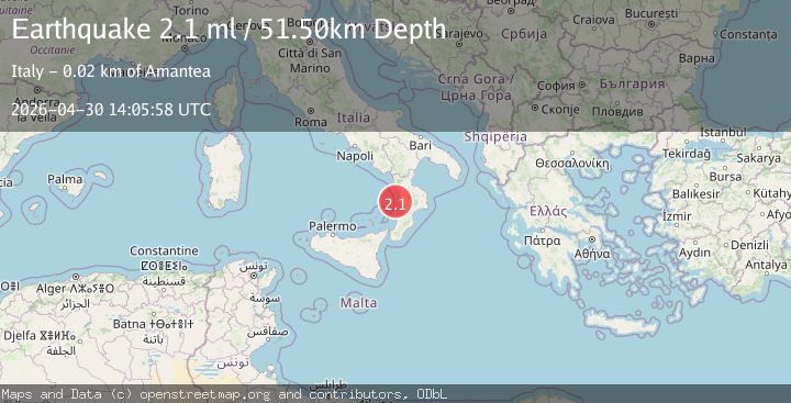 Map of SOUTHERN ITALY