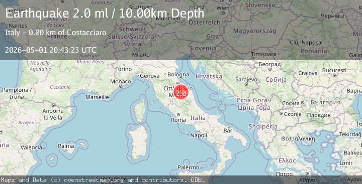 Map of CENTRAL ITALY