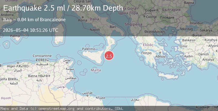 Map of IONIAN SEA