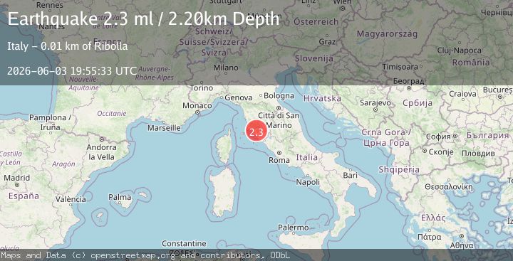 Map of CENTRAL ITALY