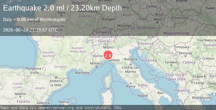 Map of NORTHERN ITALY