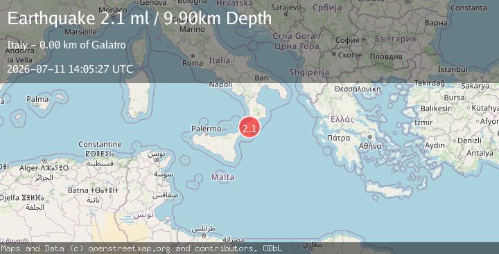 Map of SOUTHERN ITALY