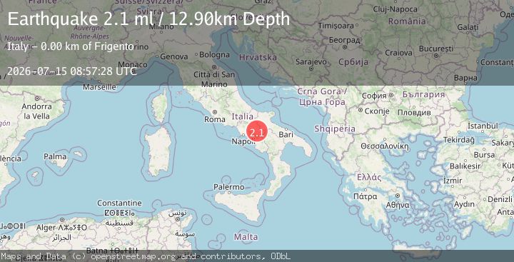 Map of SOUTHERN ITALY