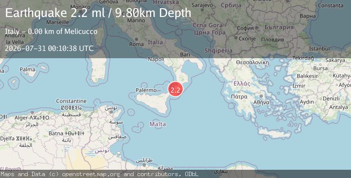 Map of SOUTHERN ITALY