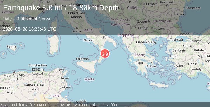 Map of SOUTHERN ITALY