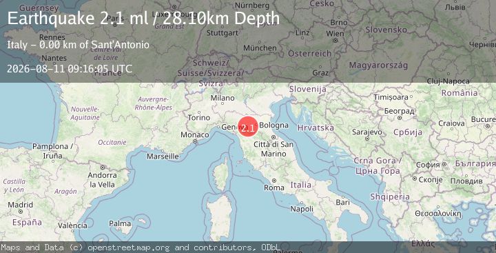 Map of NORTHERN ITALY