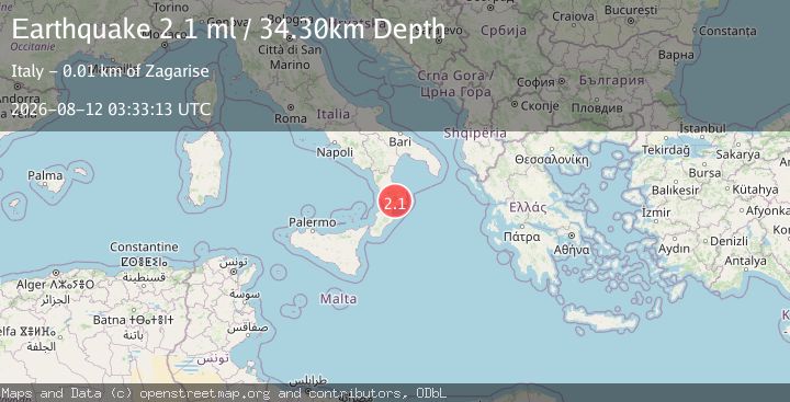 Map of SOUTHERN ITALY